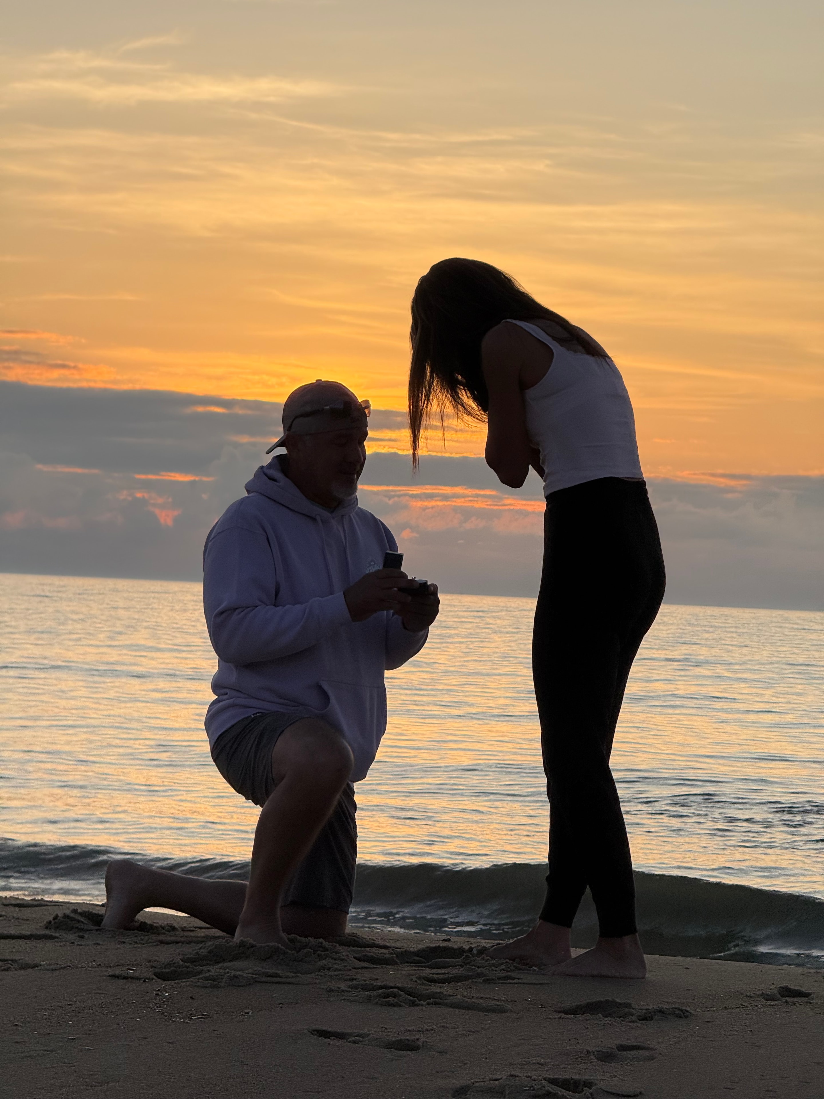 He asked, she said yes